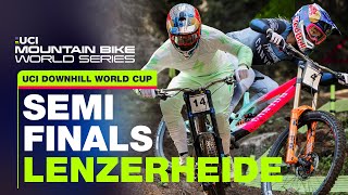 Lenzerheide Downhill Semifinal  UCI Mountain Bike World Series [upl. by Aitak]