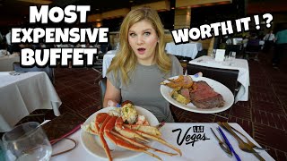 I Tried M Resorts 100 All You Can Eat Buffet in Las Vegas [upl. by Notreb]