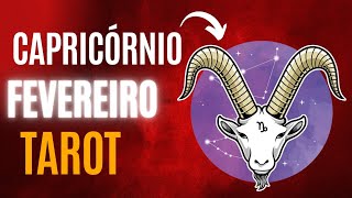 Capricórnio ♑ Fevereiro  Acabou Não tem volta Este karma é finito horoscope [upl. by Yggam]