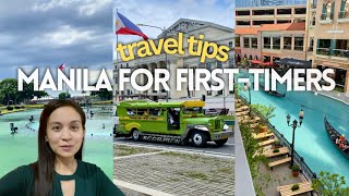 Top 8 things to do for firsttimers in Manila  Makati Philippines 🇵🇭 [upl. by Darahs]