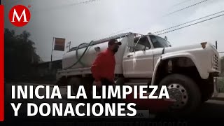 Autoridades de Coacalco intensifican labores de limpieza tras inundaciones [upl. by Attirehs]