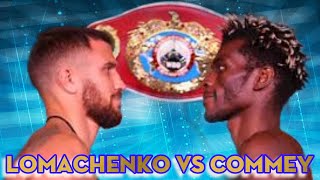 Lomachenko VS Commey Fight Highlights [upl. by Feldt730]