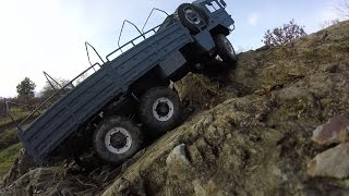 CrossRC Trial Truck Mc6 6x6 Rockcrawling [upl. by Nyliak]