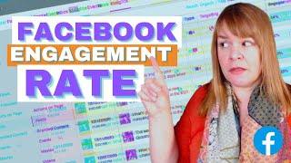 Where To Find Facebook Engagement Rate 2 Ways [upl. by Auhsohey]