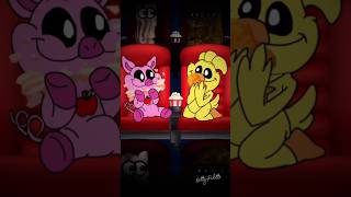 Nugget and Bacon MUKBANG FAIL memes meme animation animationmeme smilingcritters [upl. by Aicitan126]