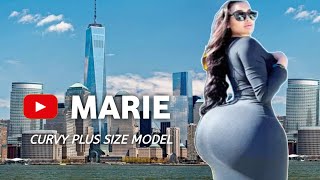 Marie Wlesh✅ Curvy Plus Size Model  Bio Wiki Age Lifestyle Networth [upl. by Amsab]