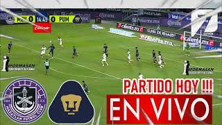 Mazatlán vs Pumas en vivo Donde ver A que hora juega MAZATLAN VS PUMAS Partido Liga MX J14 [upl. by Annawat]