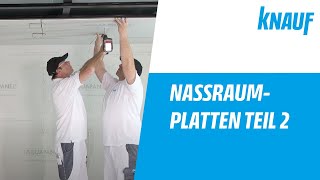 Knauf AQUAPANEL® Cement Board verarbeiten Teil 2  Fugentechnik an Wand und Decke [upl. by Nottus]