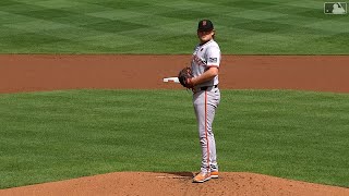 Logan Webb strikes out 8 Orioles over 5 innings of work on 91924 [upl. by Wira]