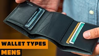 Wallet Types Men’s [upl. by Sokairyk]