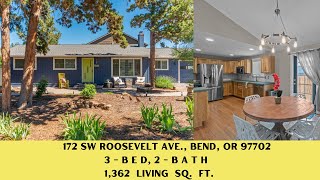 172 SW Roosevelt Avenue Bend Oregon 97702 [upl. by Riane184]