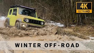 Suzuki Jimny  Winter OFF ROAD [upl. by Judd]