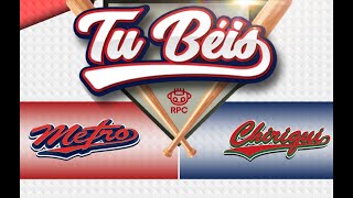 Panamá Metro vs Chiriquí  J9 del Béisbol Juvenil 2024 [upl. by Robinson]