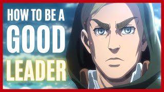 Top 5 Leadership Moments from Erwin Smith in Attack On Titan [upl. by Arenahs133]