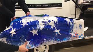 Golf Car Wrap Video Step 3 Side Panel Installation [upl. by Raab445]