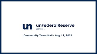 unFederalReserve 081121 Community Town Hall [upl. by Adarbil479]