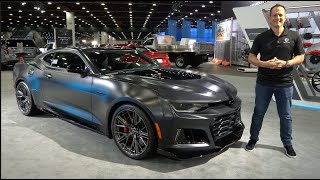 Is the 2024 Chevrolet Camaro ZL1 Collectors Edition the KING of muscle cars [upl. by Atinihs]