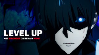 Jinwoo Motivational speech amv  Level up Solo leveling [upl. by Niasuh]