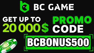 BC GAME Promo Code Use quotBCBONUS500quot and GET REWARD UP TO 20000 bcgame promo code 2024 bonus review [upl. by Creamer]