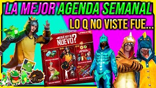 la MEJOR Nueva Agenda Semanal de Free Fire latam Emote Bandera a 9 diamantes Dino Ruleta dela suerte [upl. by Meeka]