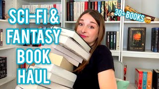 SCIFI amp FANTASY BOOK HAUL [upl. by Felipe]