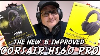 NEW Corsair HS60 PRO Detailed Review  Old HS60 Comparison [upl. by Aisanat]