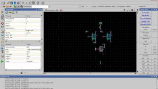 VLSI Tutorial 2 Twoinput NAND gate using Mentor Graphics tools Design Architect and ELDOSpice [upl. by Gnivre252]