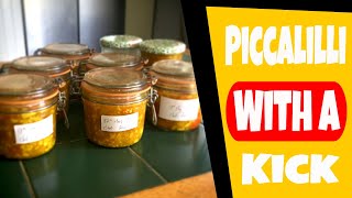 Piccalilli with a KICK  Best Piccalilli recipe [upl. by Hubert]