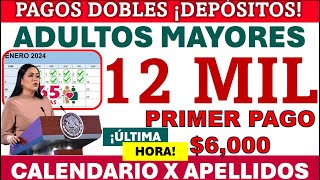 🔔💥2 𝘼𝙇 10 𝙀𝙉𝙀𝙍𝙊 2024 💥🤑𝐋𝐈𝐒𝐓𝐎 ENERO 𝐃𝐄𝐏𝐎́𝐒𝐈𝐓𝐎S 𝐏𝐄𝐍𝐒𝐈𝐎𝐍 𝐁𝐈𝐄𝐍𝐄𝐒𝐓𝐀𝐑❗𝙋𝘼𝙂𝙊 𝘼𝘿𝙐𝙇𝙏𝙊𝙎 𝙈𝘼𝙔𝙊𝙍𝙀𝙎 BIENESTAR 65 [upl. by Palumbo99]