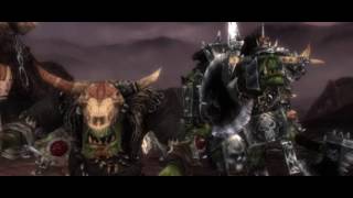 Warhammer Mark of Chaos  Battle March Orcs Campaign Cutscene 2 [upl. by Nylirac]