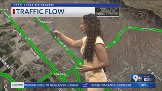 I10 Westbound Transmountain Road Closures [upl. by Ellertnom]