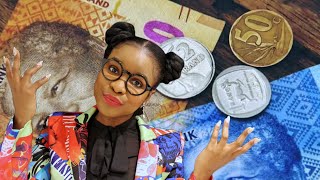 ASMR Bank Assistant Roleplay TEACHING YOU AFRICAN MONEY💰 CURRENCY  Banknotes Show amp Tell [upl. by Keung]