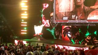 Kofi Kingston entrance and pyro [upl. by Yracaz]