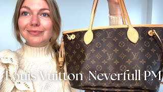 Louis Vuitton Neverfull PM Bag Review [upl. by Yenffit197]