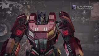 Metroplex Heeds the Call HD Transformers Fall of Cybertron [upl. by Terris]