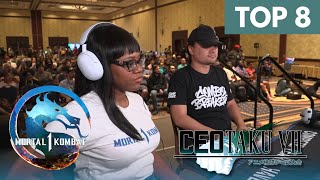 CEOtaku 2023 MK1  TOP 8 Havik Baraka Sindel Mileena Mortal Kombat 1 [upl. by Dreher259]