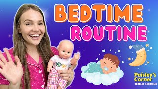 Bedtime Routine for Toddlers  Toddler Learning Video  Learning Videos for Toddlers  Baby Learning [upl. by Anema]