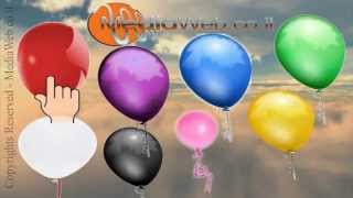 Learn Super Simple COLORS BALLOON IN 5 MINUTES By Mediawebcoil [upl. by Ohaus118]