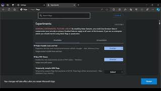 how to add microsoft edge experimental feature using edgeflag [upl. by Nerrol]