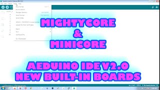 MiniCore Builtin Board Arduino IDE V2 0  USBasp AVR Atmega48 DIP28 Minimal setup Programming 8Mhz [upl. by Bik]