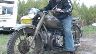 Ural motorcycle 1952 [upl. by Anu]