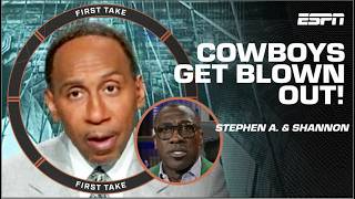 Stephen A Smith calls the Dallas Cowboys an ‘ATROCITY’ 🤠  First Take [upl. by Anire]