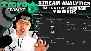 Trovo Stream Academy Understanding your Stream Analytics — Effective Average Viewers [upl. by Larner]