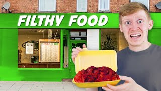 I Tried Food From Londons DIRTIEST Takeaways [upl. by Selassie]