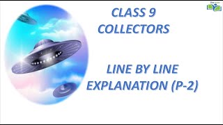 COLLECTORS II LINE BY LINE EXPLANATION P2 II CLASS 9 KSEEB II 1ST LANGUAGE ENGLISH II THE TUTOR [upl. by Aneeg]