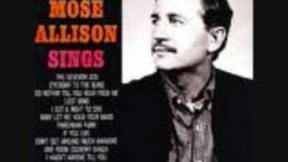 Mose Allison the seventh son [upl. by Leiser751]