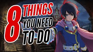 8 THINGS YOU SHOULD DO FOR BEST PROGRESSION  TALES OF CRESTORIA GUIDE [upl. by Eniale687]