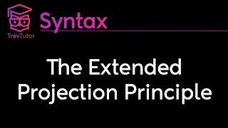 Syntax Expletives and Extended Projection Principle EPP [upl. by Aire964]