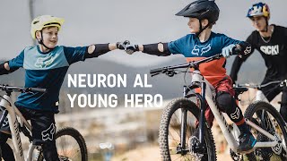 Neuron AL Young Hero with Fabio Wibmer  Mountainbiking YoungDefined [upl. by Anitsugua]