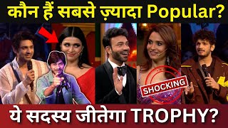 Bigg Boss 17 कौन हैं सबसे ज़्यादा Popular कौन जीतेगा BB17 Trophy [upl. by Atnahsa]